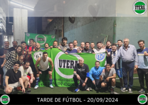 U.T.E.R.A: TARDE DE FÚTBOL.