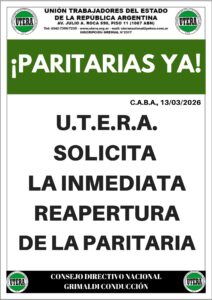 ¡Paritarias ya!