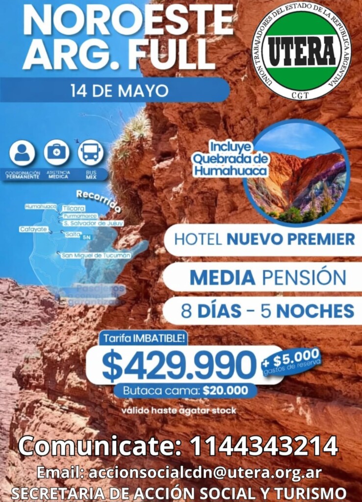 ¡Turismo en mayo!