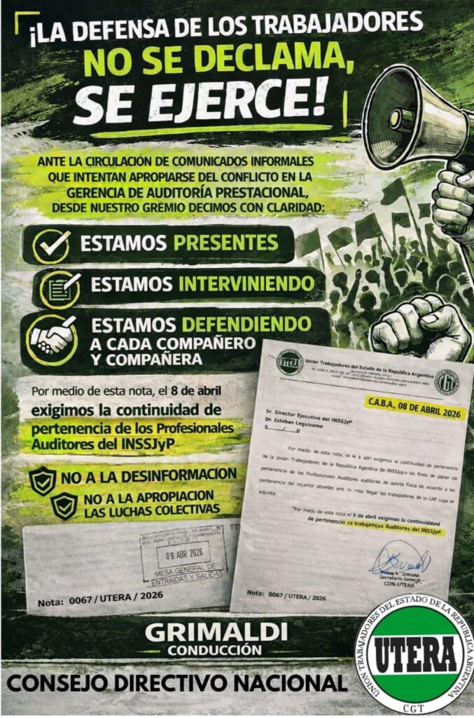 ¡U.T.E.R.A. PRESENTE EN LA G.A.P!